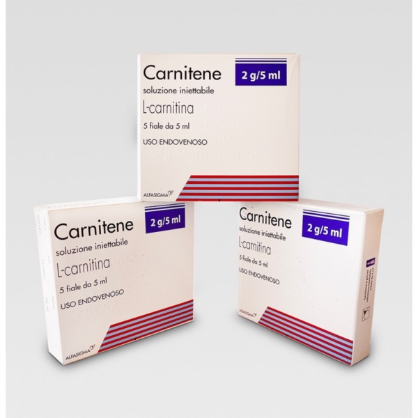 L-Carnitene 2g/5ml - Л карнітін / карнитин (Італія) - Зображення 2