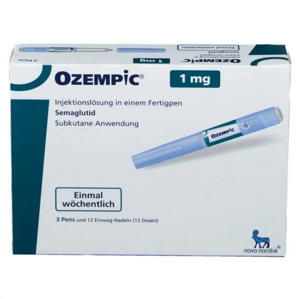 Ozempic Pen Ручка Оземпiк Ручка Оземпик 1 мг №3  (набiр на 3 мiс) (12 доз) Германія