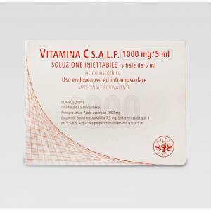 Vitamina C 1000 mg 5ml Вітамін С для крапельниць