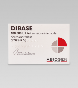 Рідкий вітамін Д3 в ін'єкції / краплях Dibase (Дібас) 100 000 / 10 000 Італія