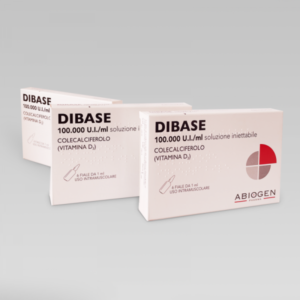 Рідкий вітамін Д3 в ін'єкції / краплях Dibase (Дібас) 100 000 / 10 000 Італія - Зображення 2