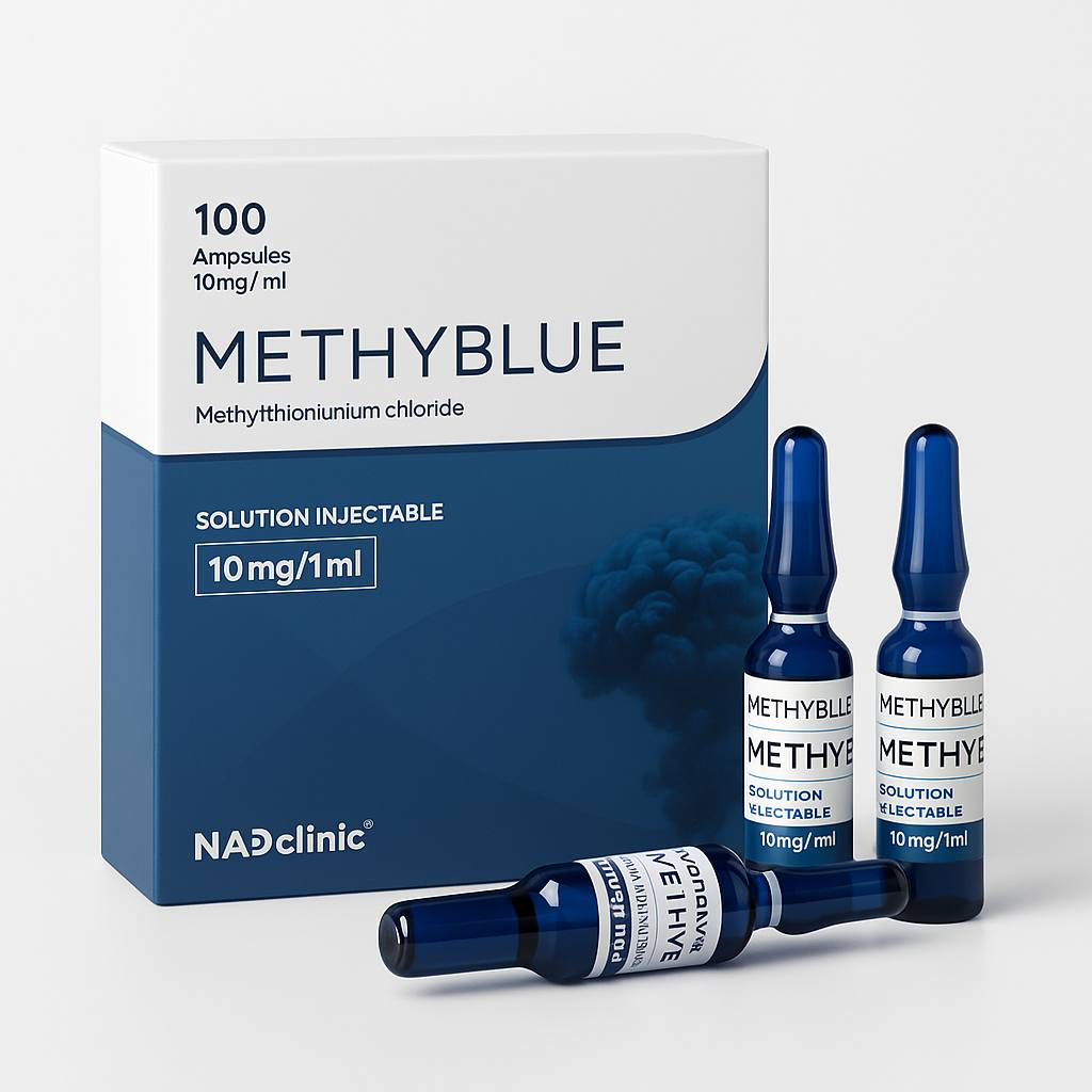 Methylene Blue (Метиленовий синій) для ін'єкцій (IV) 10мг 1 мл 1 Methylene Blue (Метиленовий синій) для ін'єкцій (IV) 10мг \ 1 мл