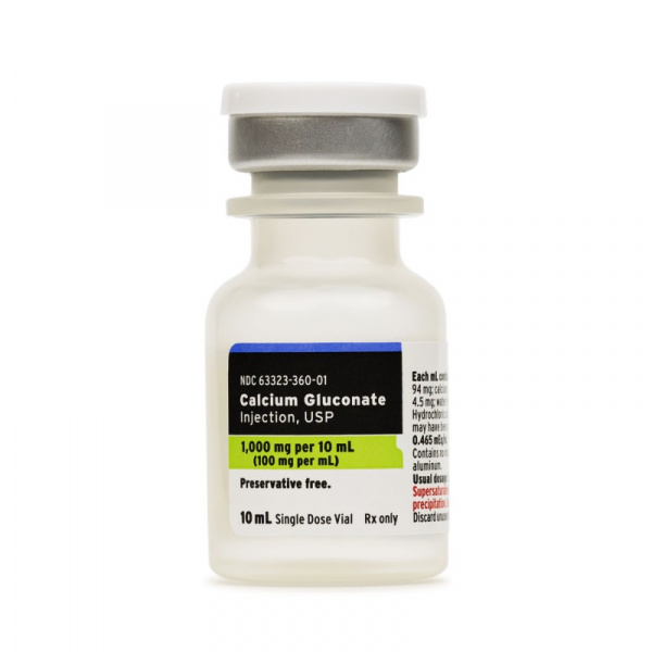 Calcium Gluconate Injection (Кальція глюконат в ін'єкціях)