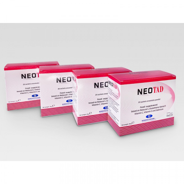 Глутатіон НеоТад з вітаміном C (NeoTad Glutathione) порошок, 20 саше по 2 г - Зображення 3