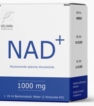 NAD+ 1000 мг ліофілізованого порошку + 10 мл бактеріостатичної води