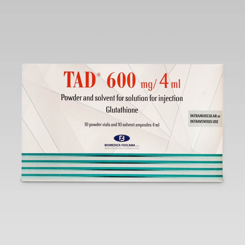 Glutathione TAD 600: польза, действие, применение и где купить оригинал
