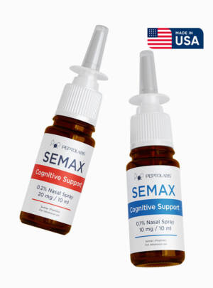 Semax Nasal Spray 10/20 mg — ноотропний пептид у формі назального спрею